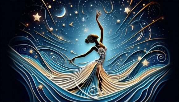 3D Dancer Under Sparkling S: Creative Uses