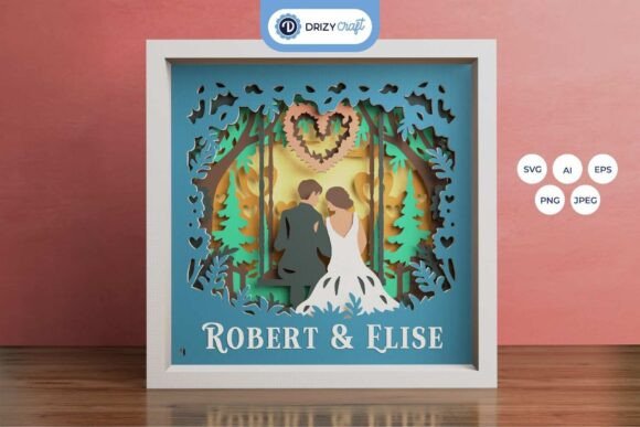 Crafting a Lasting Memory: A Practical Guide to the Couple Wedding 3D Shadow Box