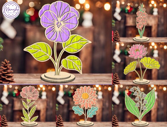 Evaluating the 3D Flower Stand SVG Bundle for Laser Cutting and DIY Decor
