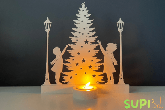 Evaluating the Winter Wonderland 3d Light Stand STL 3MF for Holiday Décor