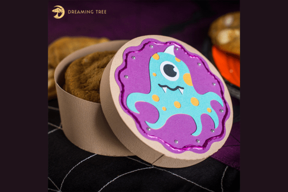 Octopus Cookie Box SVG: Ocean-Themed Fun