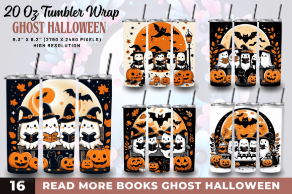 Read More Books Tumbler Wraps Bundle: Elevating Your Sublimation Game with Cozy, Literary Designs